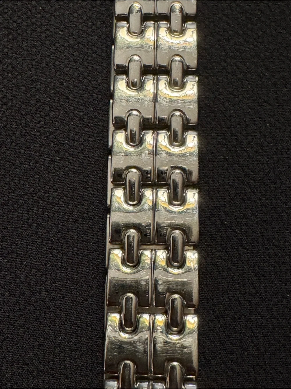Chisel Men’s Stainless Steel Panel Link Bracelet 8.5”